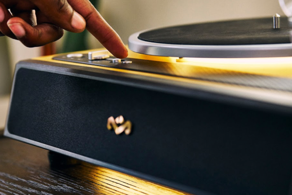 House of Marley's new affordable record players have built-in speakers, Bluetooth, eco-friendly materials, and one even has mood lighting